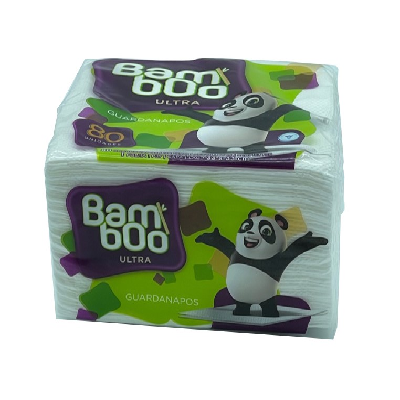 BAMBOO ULTRA GUARDANAPO 33X33 80UN