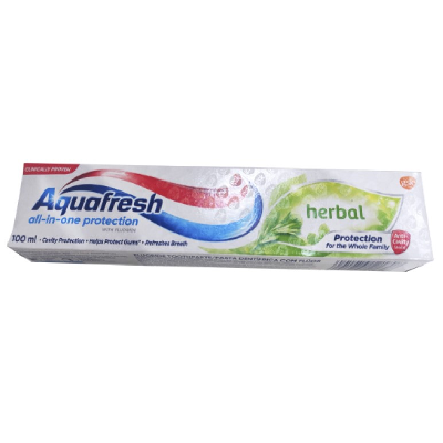 AQUAFRESH 100ML HERBAL