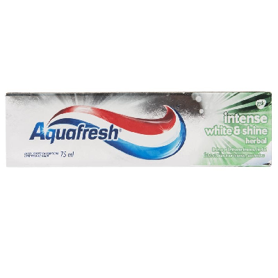 AQUAFRESH 75ML INTENSE WHITE HERBAL (838