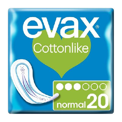 EVAX COTTONLIKE C/ ALAS NORMAL 20UN