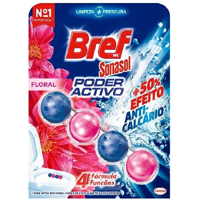 BREF PODER ACTIVO WC 50GR FLORAL (784)