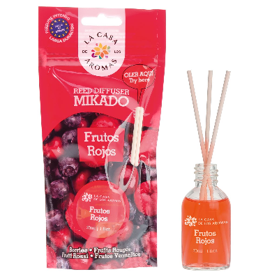 CA MIKADO VARETAS 30ML FRUTO VERMELHO