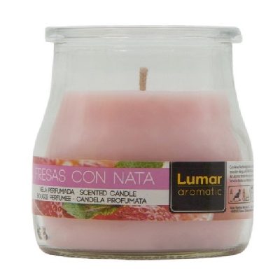 LUMAR VELAS COPO  FRESAS C/ NATA