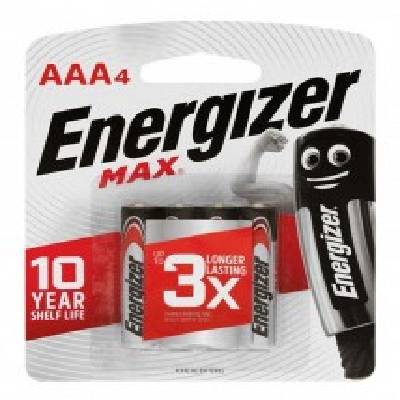 ENERGIZER MAX AAA BL 4UN  E92BP4(354)