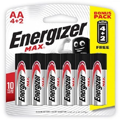 ENERGIZER MAX AA BL 4+2UN  E91BP6 (430)