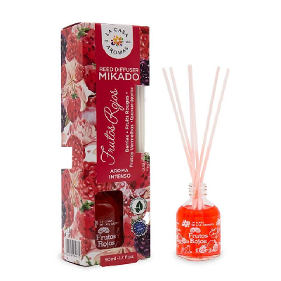 CA MIKADO VARETAS 50ML FRUTO VERMELHO