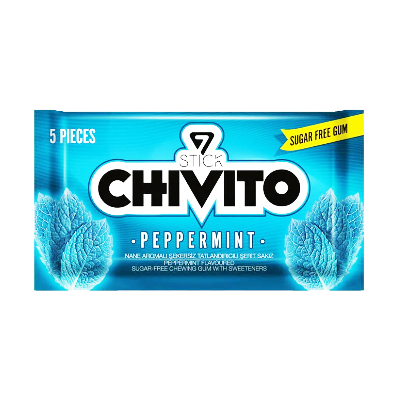 CHIVITO PASTILHA 5PCS PEPPERMINT