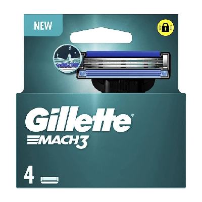 GILLETTE RECARGA MACH3 C/4