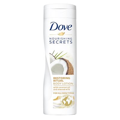 DOVE LOÇAO 400ML COCO& AMENDOA
