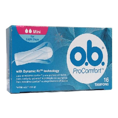 OB TAMPOES MINI C/16 UN