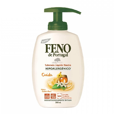 FENO SABONETE LIQ. 300ML MEL REAL