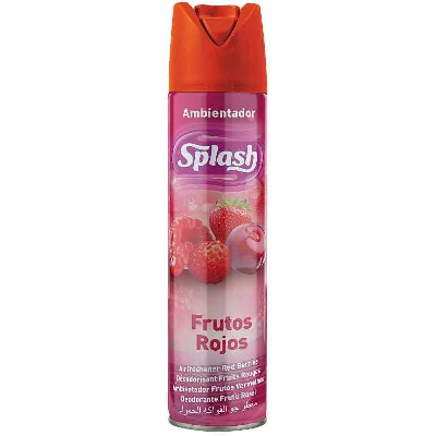 SPLASH AMB. SPRAY 300ML FRUTOS ROJOS