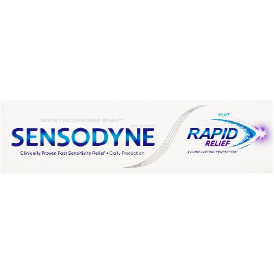 SENSODYNE 75ML RAPID RELIEF MINT(299)