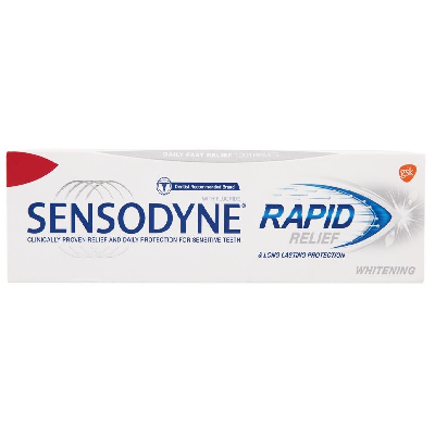 SENSODYNE 75ML RAPID RELIEF WH (343)