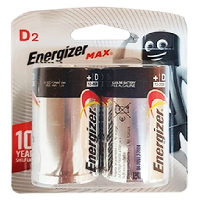 ENERGIZER MAX LR20D BL 2UN E95BP2(057)
