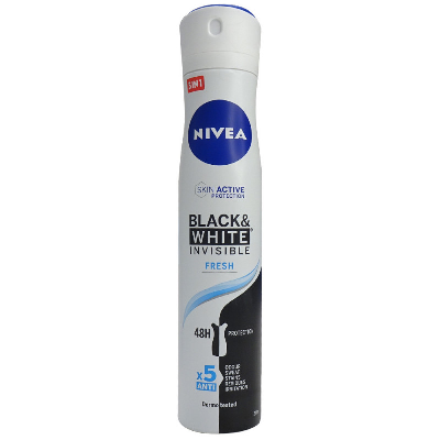 NIVEA DEO SPRAY 200ML WOMAN B&W FRESH