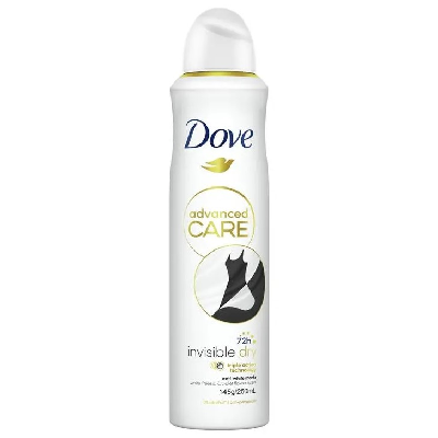 DOVE DEO SPRAY 250ML INVISIVEL DRY