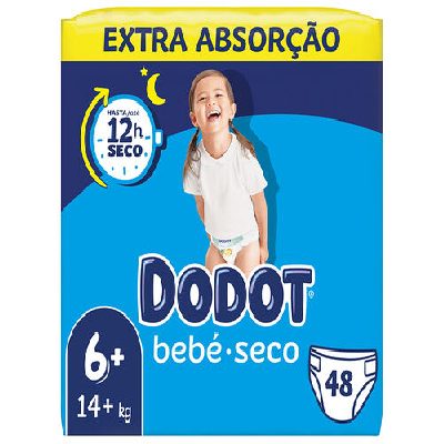 DODOT FRALDA EXT SECO T6+ 48UN 14+KG