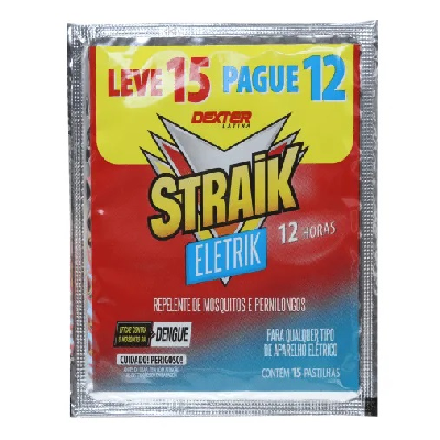 DEXTER STRAIK ELETRIK 12 HORAS RECARGA