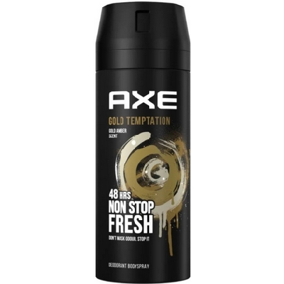 AXE DEO SPRAY 150ML GOLD TEMPTATION