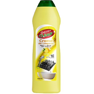 SMARTCLEAN CREME LIMPEZA 750ML LIMÃO