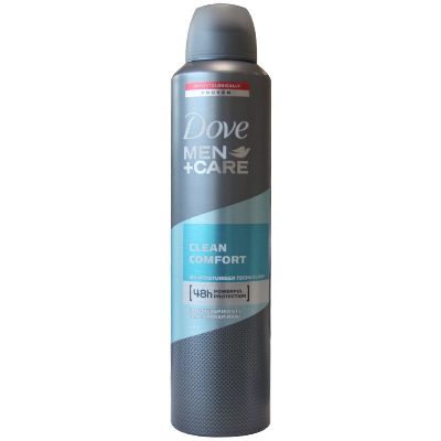 DOVE DEO SPRAY 250ML MEN CLEAN COMFORT