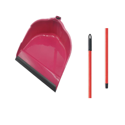 SIBINA PÁ LIXO C/CABO BORRACHA