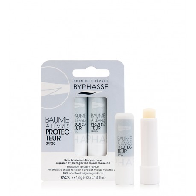 BYPHASSE LIP BALM PACK 2X4,8G PROTECTIVE