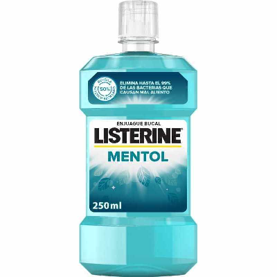 LISTERINE 250ML MENTOL