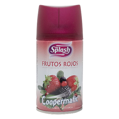 SPLASH COOPER RECARGA 250ML FRUTOS ROJOS