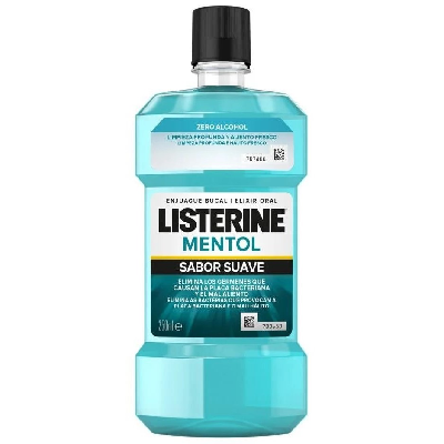 LISTERINE 250ML MENTOL SUAVE