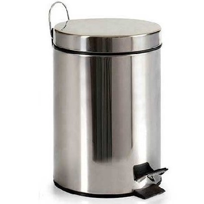 BERILO BALDE P/LIXO INOX C/PEDAL 20LT