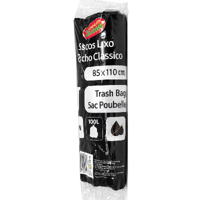SMARTCLEAN SACO P/LIXO 80X90 100LT 6UN