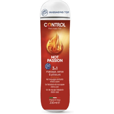 CONTROL GEL 3IN1 200ML HOT PASSION (167)