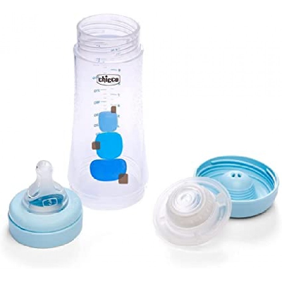 CHICCO BIBERAO PLAS PERFECT AZUL 300ML 4
