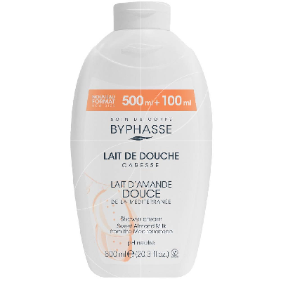 BYPHASSE GEL BANHO 600ML AMENDOA
