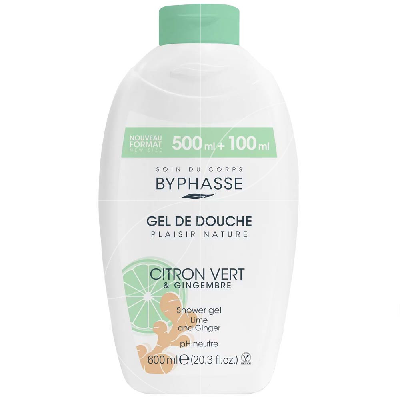 BYPHASSE GEL BANHO 600ML CITRON VERT