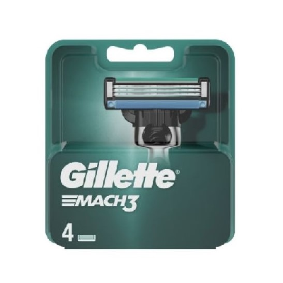 GILLETTE RECARGA MACH3 C/4