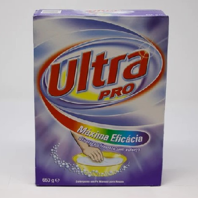 ULTRA PRO DET. PÓ 650GR MANUAL ROUPA