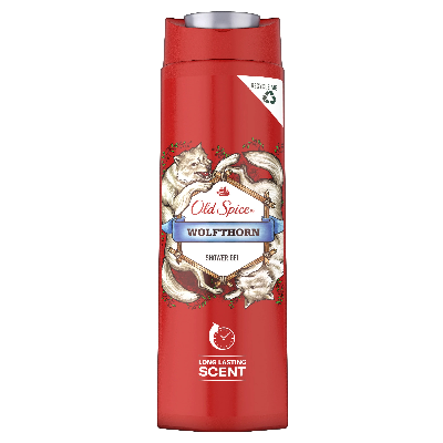 OLD SPICE GEL BANHO 400ML WOLFTHORN