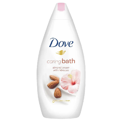 DOVE GEL BANHO 500ML AMENDOA