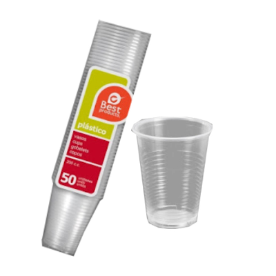 BEST COPOS DESCART. 300CC TRANS. 50UN