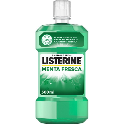 LISTERINE 500ML MENTA FRESCA