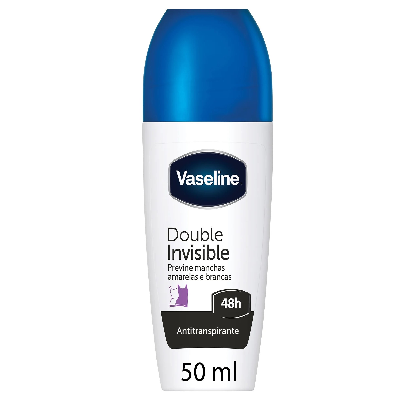 VASELINE ROLL ON 50ML DOUBLE INVISIVEL