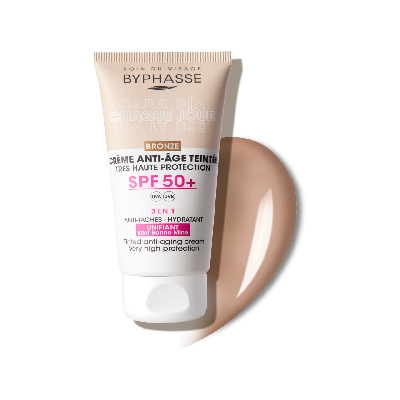 BYPHASSE CREME FACIAL 50ML PROTEC. 50+BR