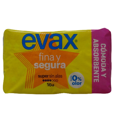 EVAX FINA Y SEGURA S/ ALAS SUPER 16UN