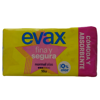 EVAX FINA Y SEGURA C/ ALAS NORMAL 16UN