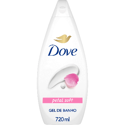 DOVE GEL BANHO 720ML PETAL SOFT