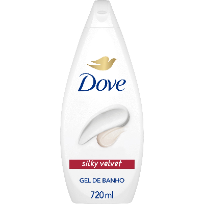 DOVE GEL BANHO 720ML SILK VELVET