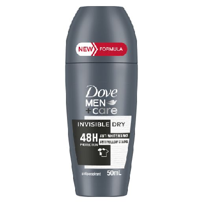 DOVE ROLL ON 50ML MEN INVISIBLE DRY (117
